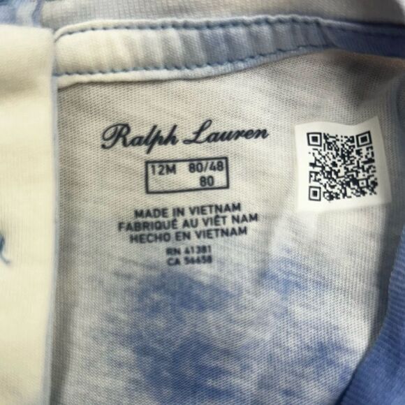 Ralph Lauren Blue Tie Dye Shirt - Picture 5 of 5